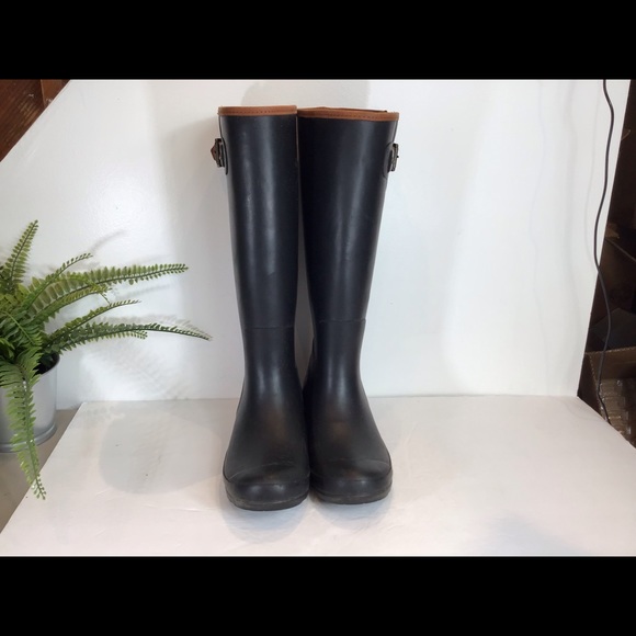 SPERRY TOP SIDER WALKER HAZE RUBBER TALL BOOTS 9 - Picture 4 of 10